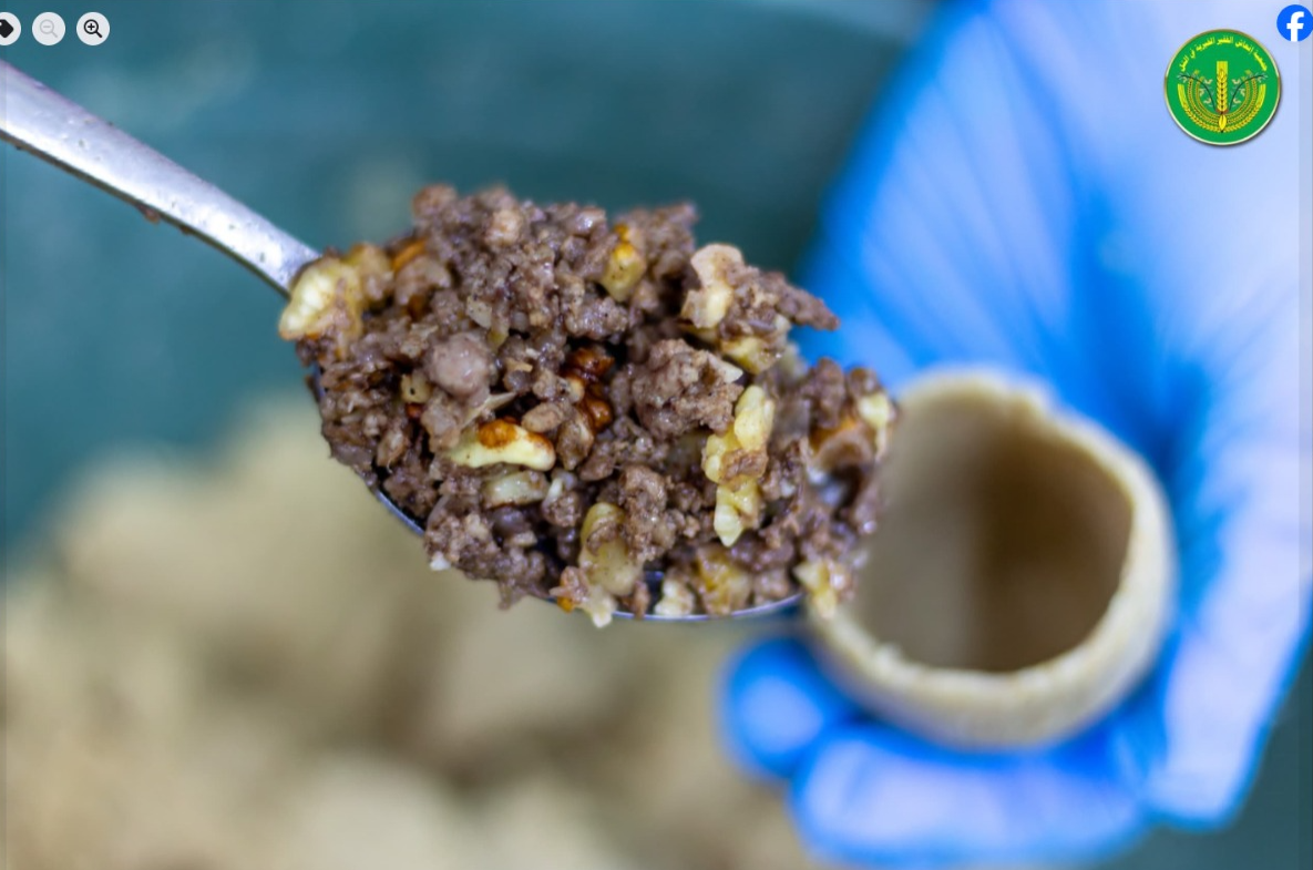 الكبة المقلية على أصولها من مطبخ تل الخير. ✨💚